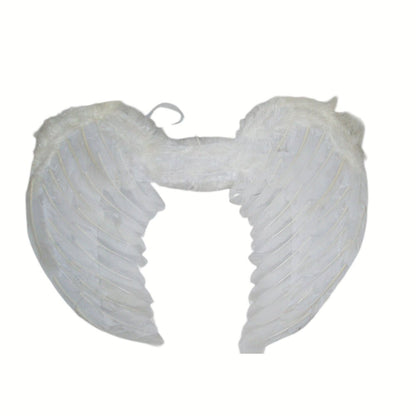 Large feather angel wings assorted colours - Blue