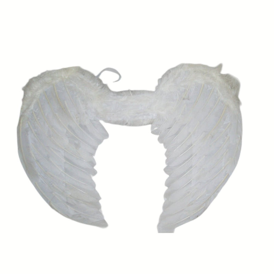 Large Feather Angel Wings - 55x40cm, Assorted Colours Including Green - SuperSaverAU - view 1