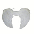 Large Feather Angel Wings 55x40cm - Assorted Colours: Purple, Blue, Red, Black, Green, Light Pink, Hot Pink - SuperSaverAU - view 2