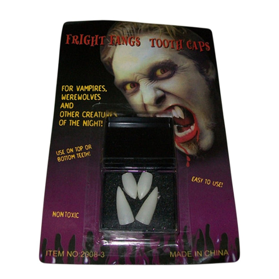 Premium 2 Pack Vampire Fang Tooth Caps
