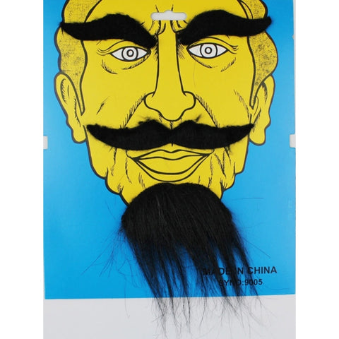 Party Mustache, Eyebrows, and Beard Set - SuperSaverAU - view 1