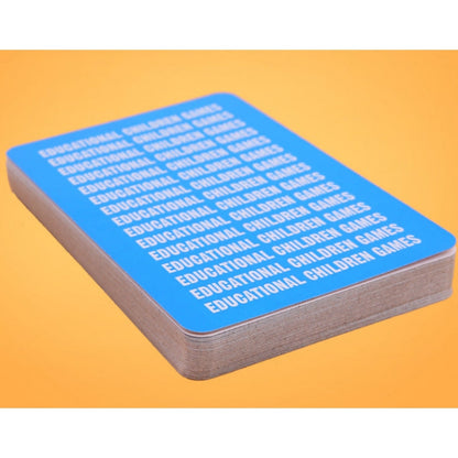 Crazy Eight Educational Card Games Set - Crazy Eight, Hearts, Fish