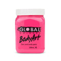 Global Colours BodyArt Face and Body Paint 200ml - Deep Green, Eco-Friendly, Quick Drying - SuperSaverAU - view 6