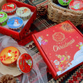 4 Pcs Scented Candle Tinplate Jars - Natural Wax & Plant Scents, Christmas Gift - SuperSaverAU - view 2
