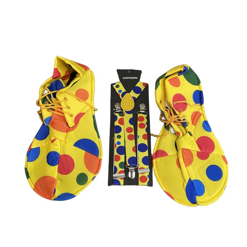 Soft Party Clown Shoes - Comfortable and Eye-Catching
