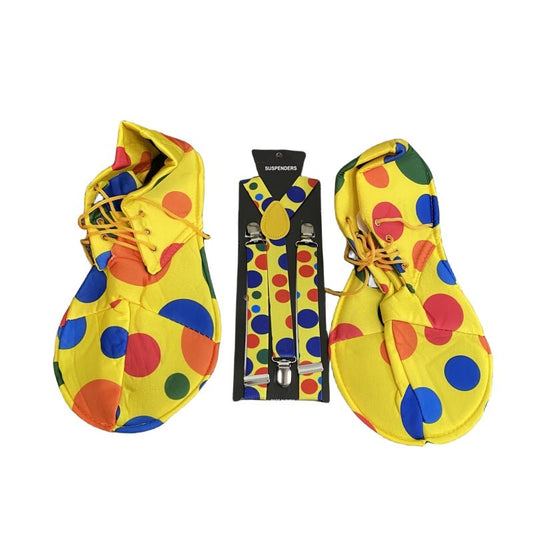 Soft Party Clown Shoes - Comfortable and Eye-Catching