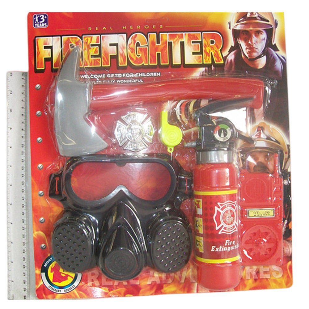 Toy Firefighter Set - Adventure Kit for Heroic Missions, All Essentials Included - SuperSaverAU - view 1