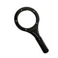 LED Hand-Held 66mm Magnifying Glass with 5 Bright LEDs, Waterproof & Lightweight - SuperSaverAU - view 1