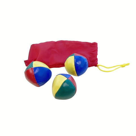 Juggling Balls Set with Carrying Bag - 3 Balls, 6cm Diameter - SuperSaverAU - view 1