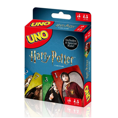 Premium UNO Harry Potter Playing Cards Classic Family Card Game