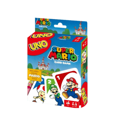 Premium UNO Super Mario Playing Cards Classic Family Card Game
