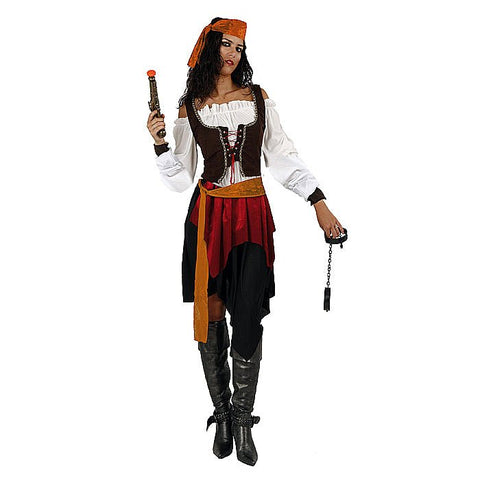 Women's Pirate Costume - Eye-Catching Design - SuperSaverAU - view 1
