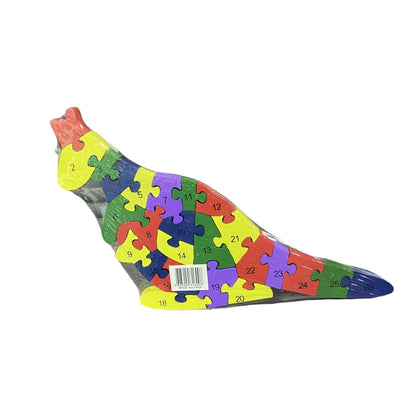 WOODEN ANIMAL PUZZLES - Alphabet & Numbers Assorted - A to Z & 1 to 26