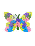 WOODEN ANIMAL PUZZLES - Alphabet & Numbers Assorted - 1 to 26, A to Z, Owl - SuperSaverAU - view 1