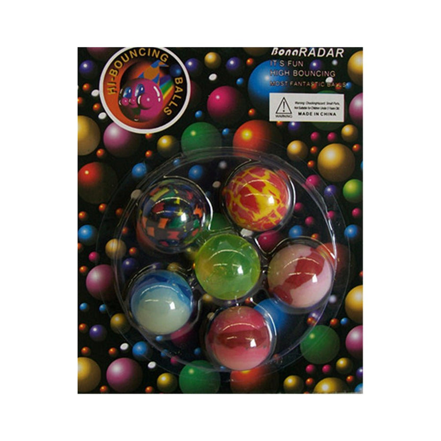 High Bounce Jet Ball - 6 Balls on Card - SuperSaverAU - view 1