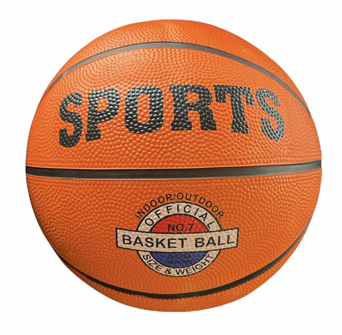 Classic Size 7 Rubber Basketball - Training Use - SuperSaverAU - view 2