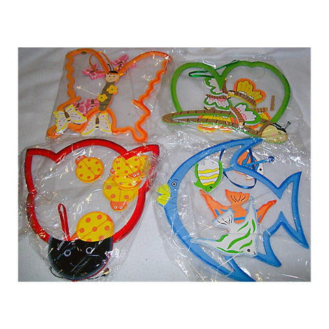 Premium Wooden Mobile Hanging Decoration – Orange Room Decor