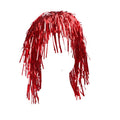 Party tinsel wig-assorted colour - Silver - SuperSaverAU - view 2