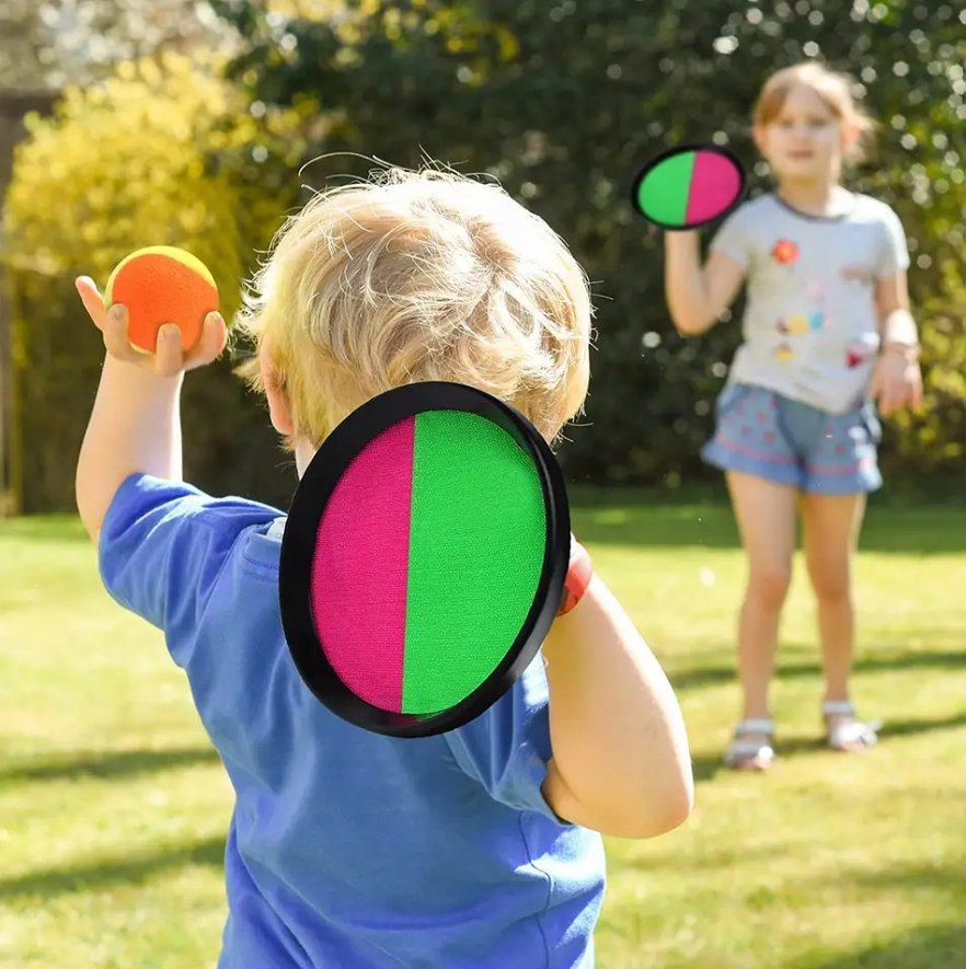 Catch Ball and Stick Ball Set - Hand Shape Outdoor Toys