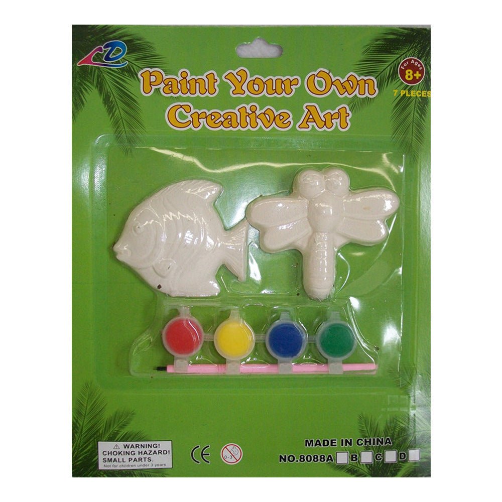 Premium DIY Animal Paint Kit – 4 Pack Assorted Creative Craft Set