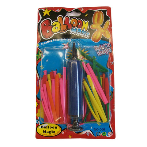 Magical Orbs with Pump - 4x Inflatable Fun Balloons - SuperSaverAU - view 1