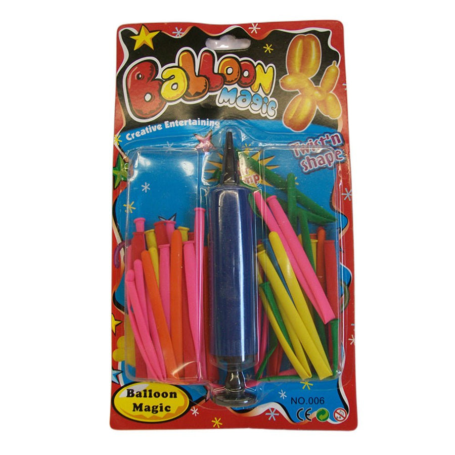 Magical Orbs with Pump - 4x Inflatable Fun Balloons - SuperSaverAU - view 1