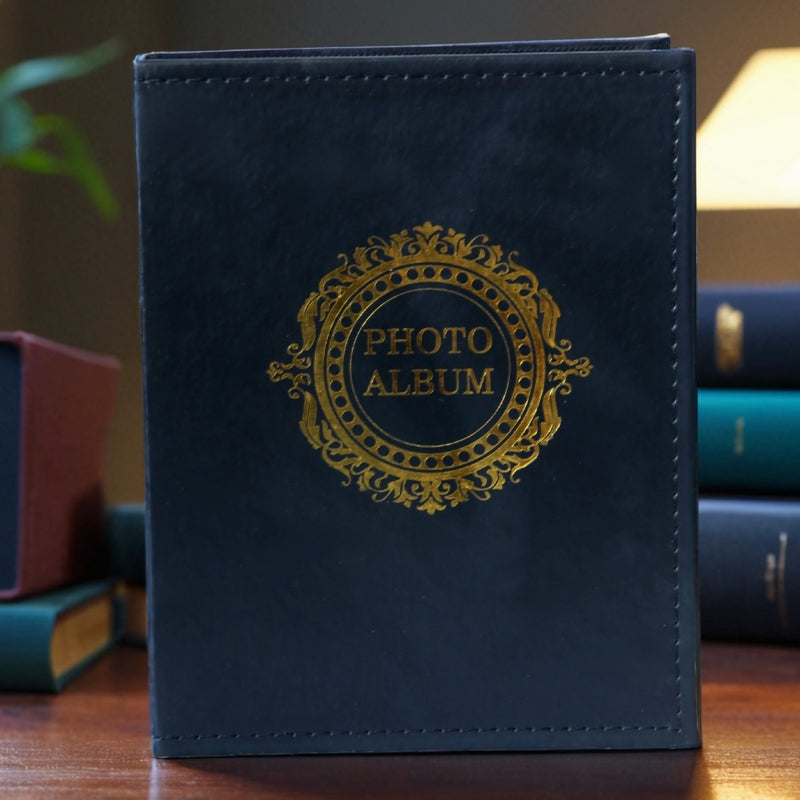 Classic Photo Album 200 Pcs 4x6 Photos - Elegant Brown and Black Covers - SuperSaverAU - view 5