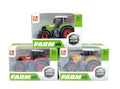 Diecast Metal Farm Tractors Set - Red, Yellow, Green - SuperSaverAU - view 4