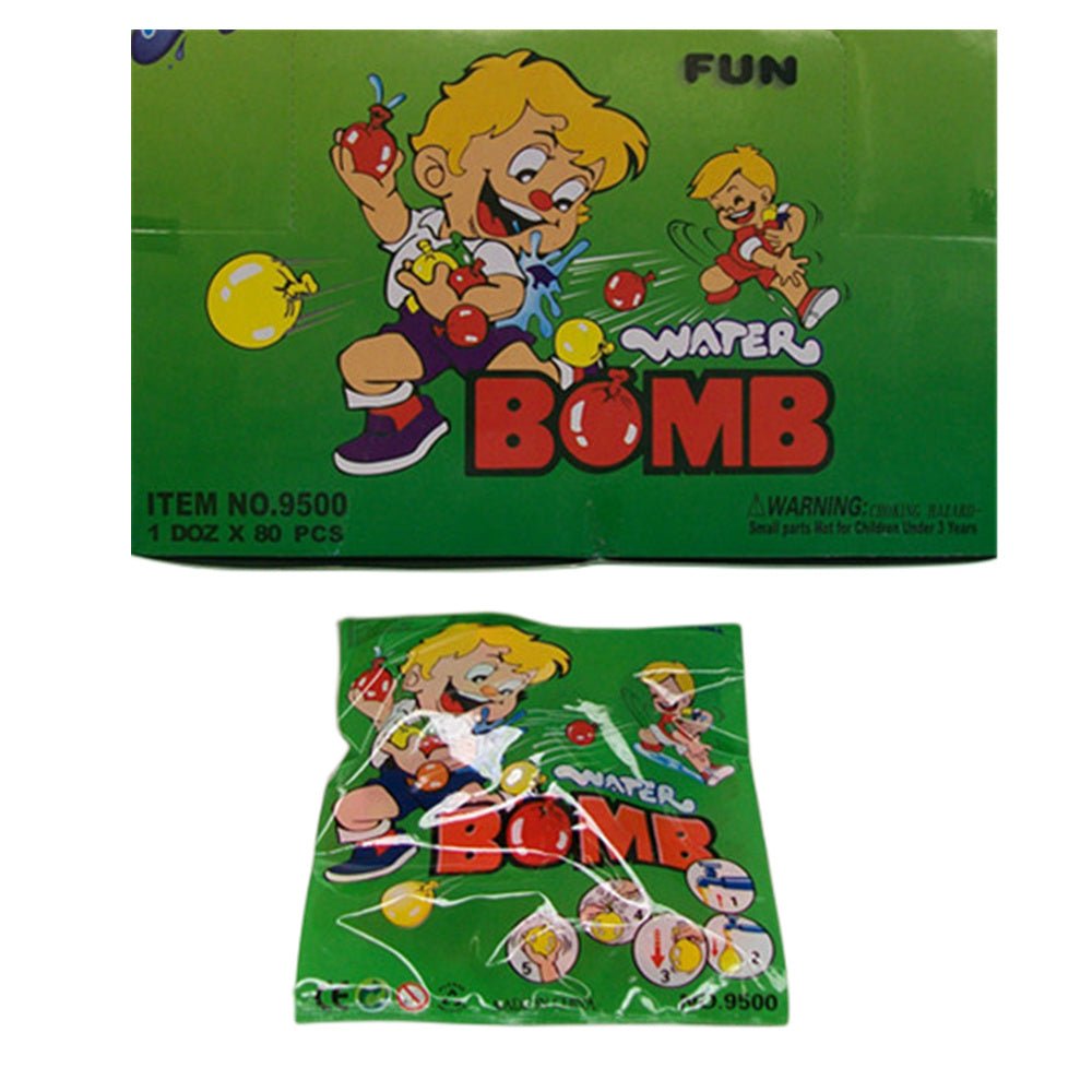 Water Bombs 80 pcs per bag - 36 bags in display - SuperSaverAU - view 1