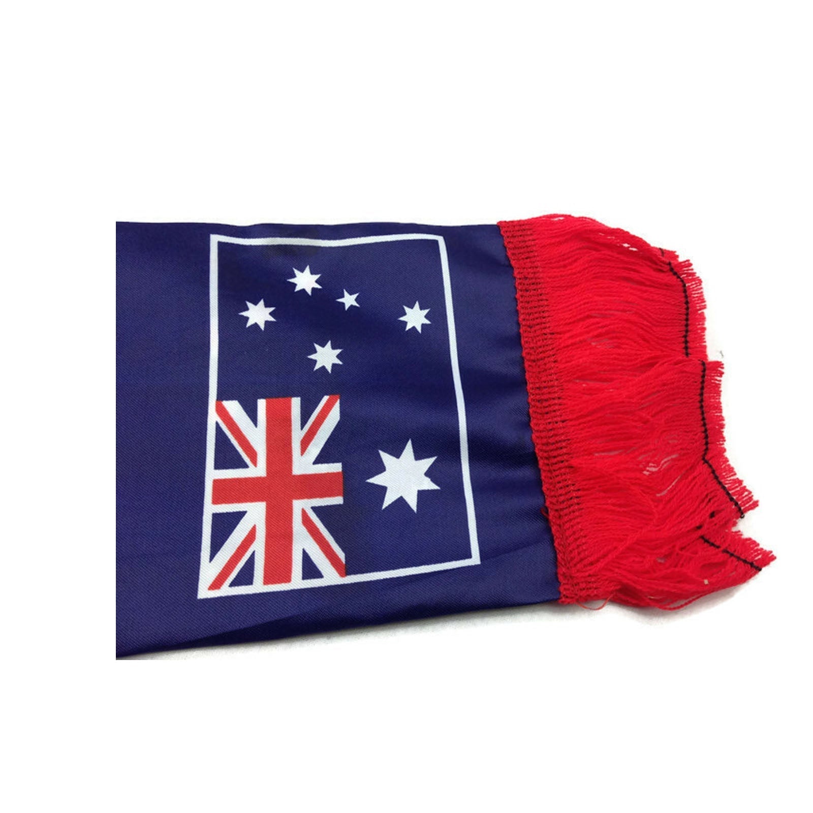 Australian National Flag Scarf 150cm x 30cm with Fringing - Souvenir for Events - SuperSaverAU - view 3