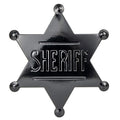 Premium Metal Sheriff Badge – Ancient Bronze Western Costume Accessory