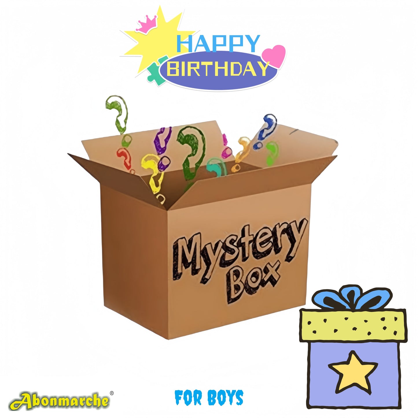 Mystery Box - BIG SURPRISE for Boy's Birthday