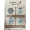Blue Music Box Carousel Horse with LED Lights - Kid's Gift - SuperSaverAU - view 4