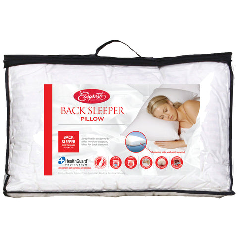 Easy Rest Back Sleeper Pillows with Gusseted Support - Machine Washable - SuperSaverAU - view 1
