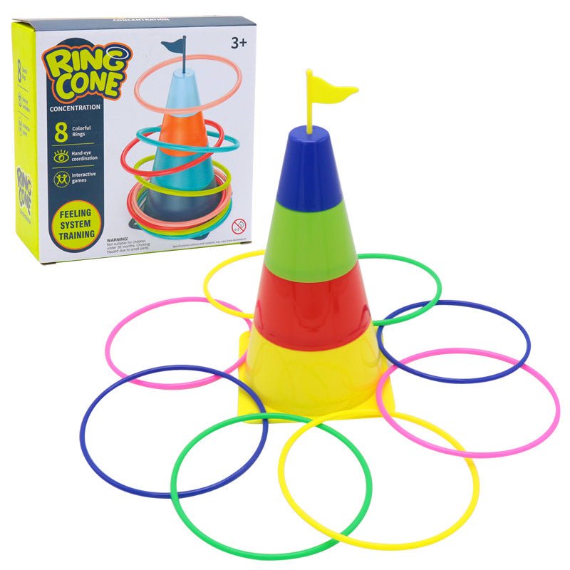 Kids Outdoor Ring Toss Game - Fun Educational Sport Toy - SuperSaverAU - view 2