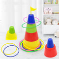 Kids Outdoor Ring Toss Game - Fun Educational Sport Toy - SuperSaverAU - view 3
