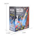 Air Power Foam Dual Rocket Shoot Up Foot Launcher - 2 Pumps + 6 Rockets - SuperSaverAU - view 4