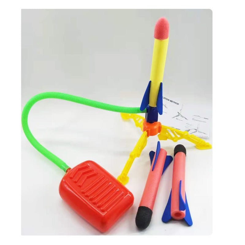 Air Power Foam Rocket Shooter - Kids Outdoor Fun Toy