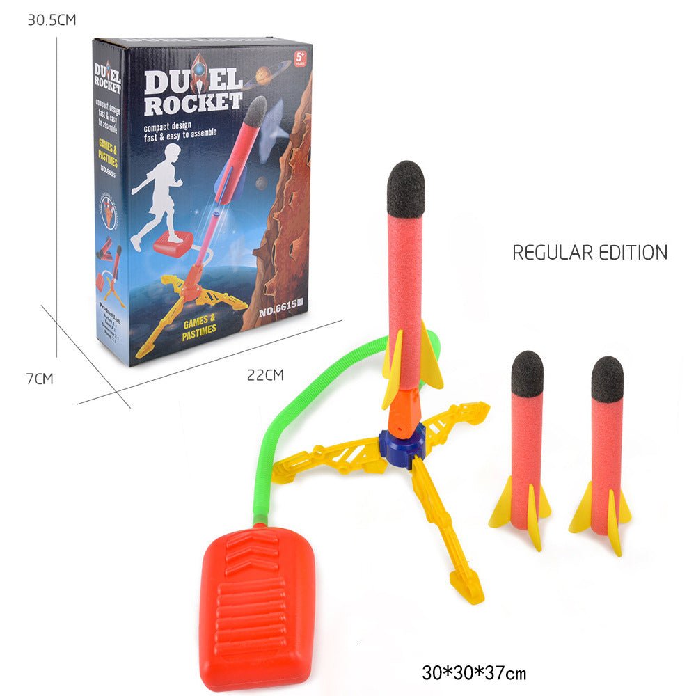 Air Power Foam Rocket Shooter - Kids Outdoor Fun Toy