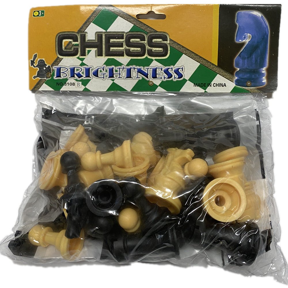 Large PVC Chess Set - Durable, Lightweight, Oversized Pieces for Indoor/Outdoor Play - SuperSaverAU - view 3