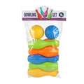 Colourful PVC Bowling Play Set - 2 Balls + 10 Bottles, 15.8cm Height - SuperSaverAU - view 1