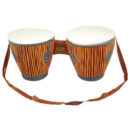 Inflatable Bongo Drums for Beach & Luau Parties - Fun Party Props