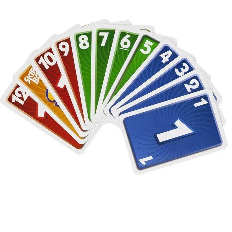 Premium Skip Bo Card Game 162 Cards Classic Family Game 2 to 6 Players