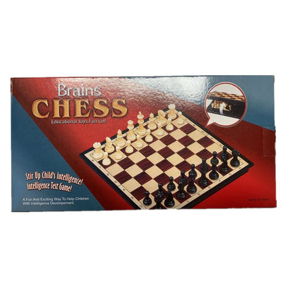 Chess Game Set with Magnetic Box - Gold and Silver