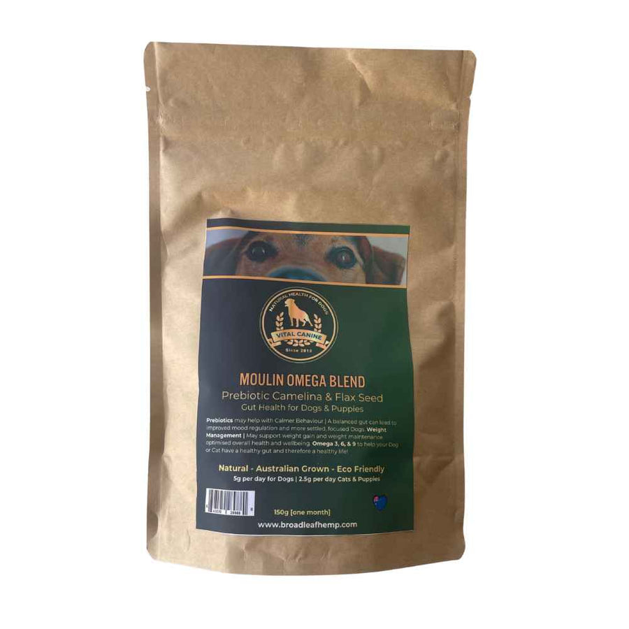 Vital Canine Prebiotic & Omega Blend for Dogs 150g - Gut Health & Calm Behavior - SuperSaverAU - view 1
