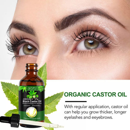 Jamaican Black Castor Oil 2.02 fl oz - Organic Hair and Skin Treatment