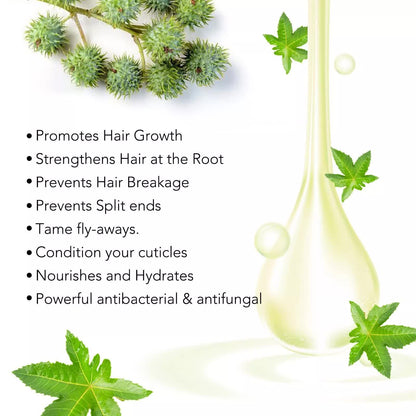 Jamaican Black Castor Oil 2.02 fl oz - Organic Hair and Skin Treatment