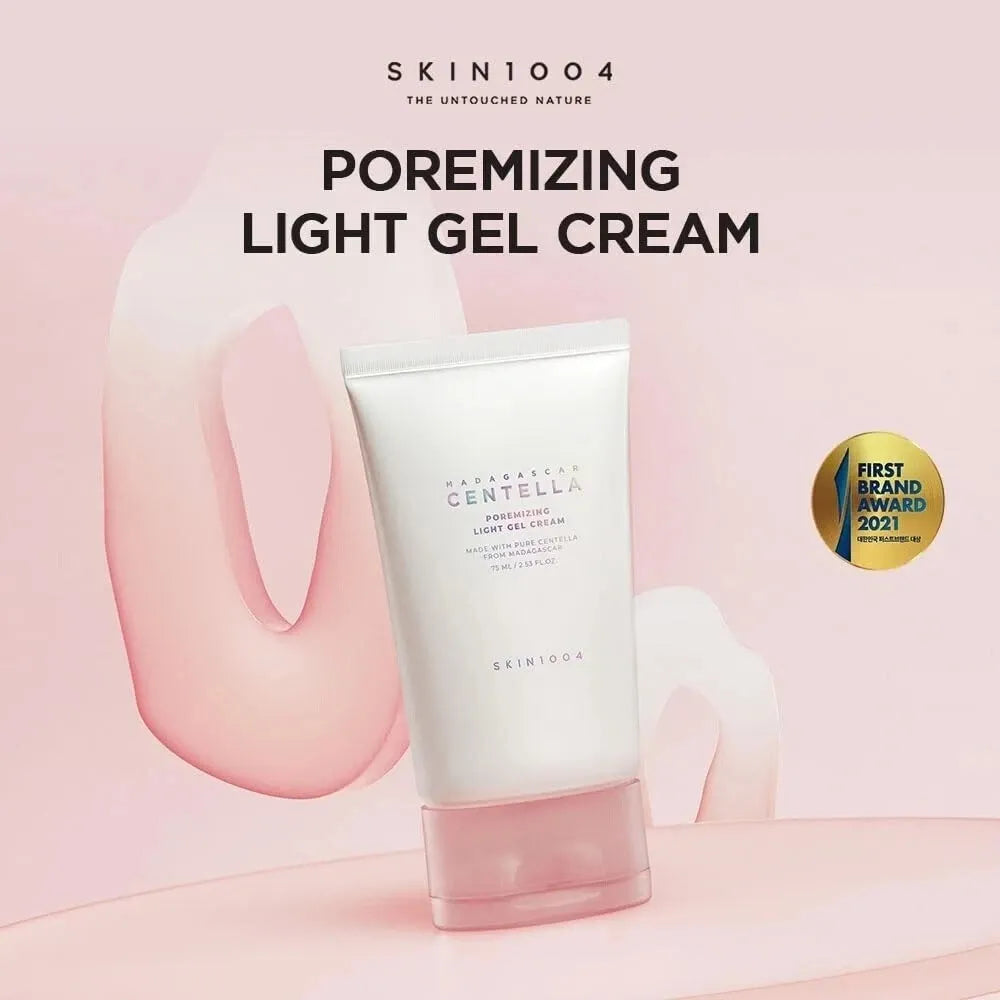 SKIN1004 Madagascar Centella Poremizing Light Gel Cream 75ml Pore Care Moisturiser