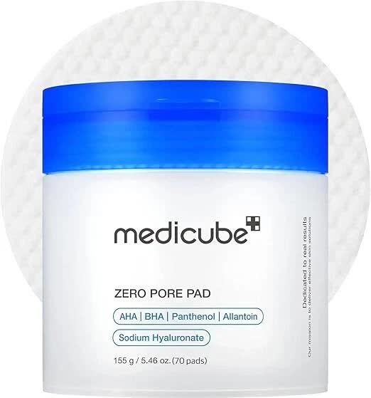 Medicube Zero Pore Pad 70 Sheets AHA+BHA Exfoliant