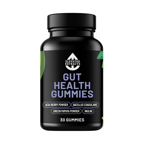Elevated Extracts Gut Health Gummies - Probiotics & Prebiotics - 30 Gummies - SuperSaverAU - view 1